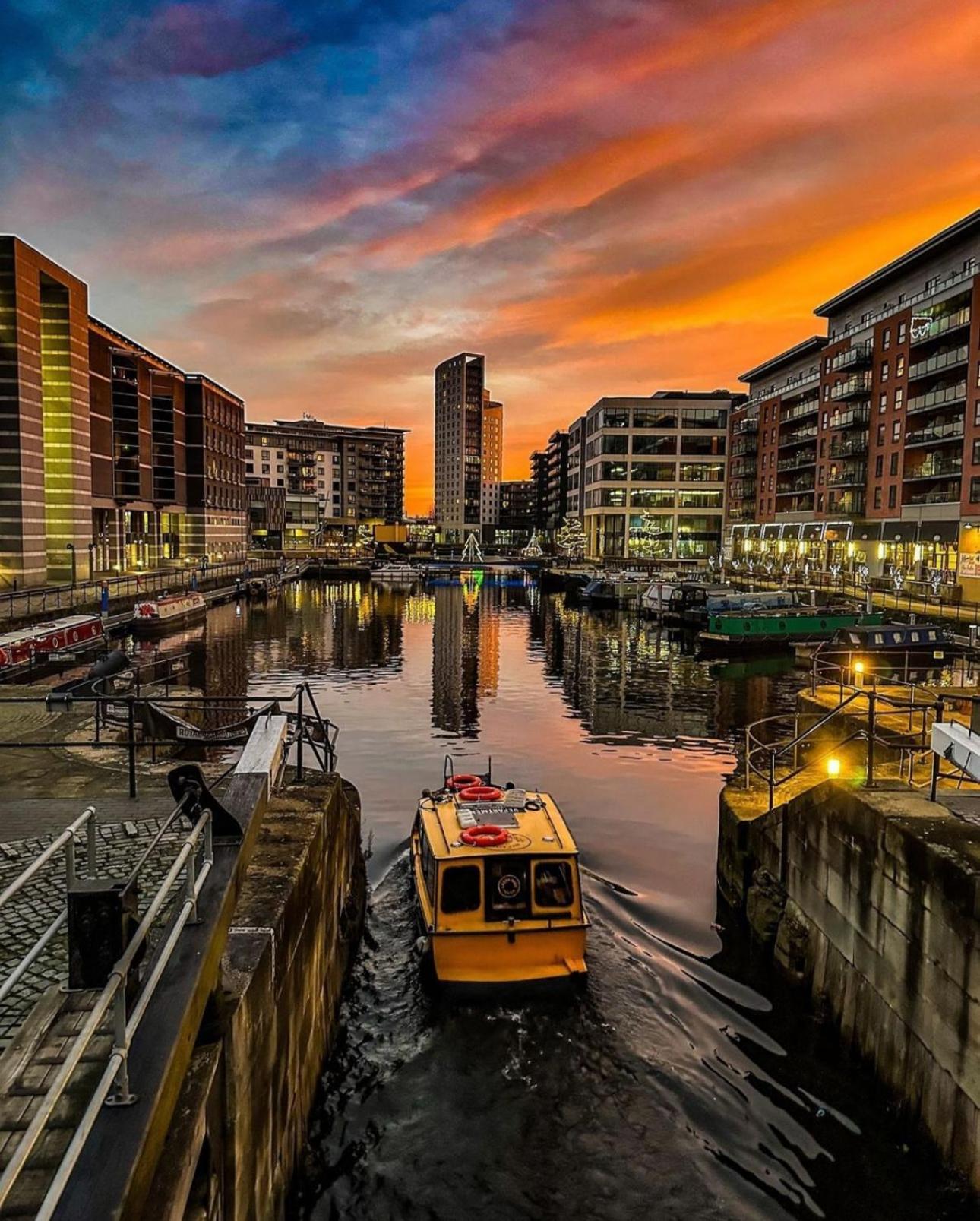 Deluxe River Canal View & Free Secure Parking! Leeds  Dış mekan fotoğraf